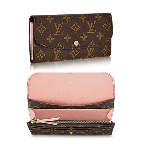 louis vuitton emelie|louis vuitton monogram wallet.